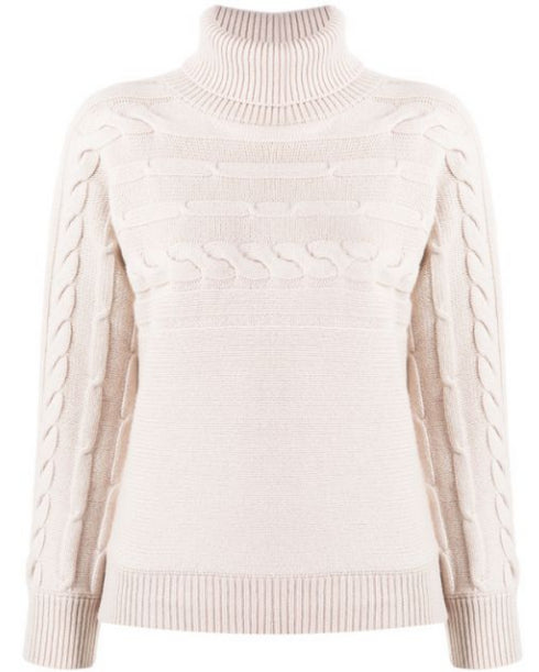 Cable knit jumper